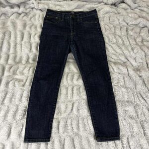 J.Crew Jeans Women 27P 10” High Rise Skinny Dark Wash Denim Re-Imagined Stretch